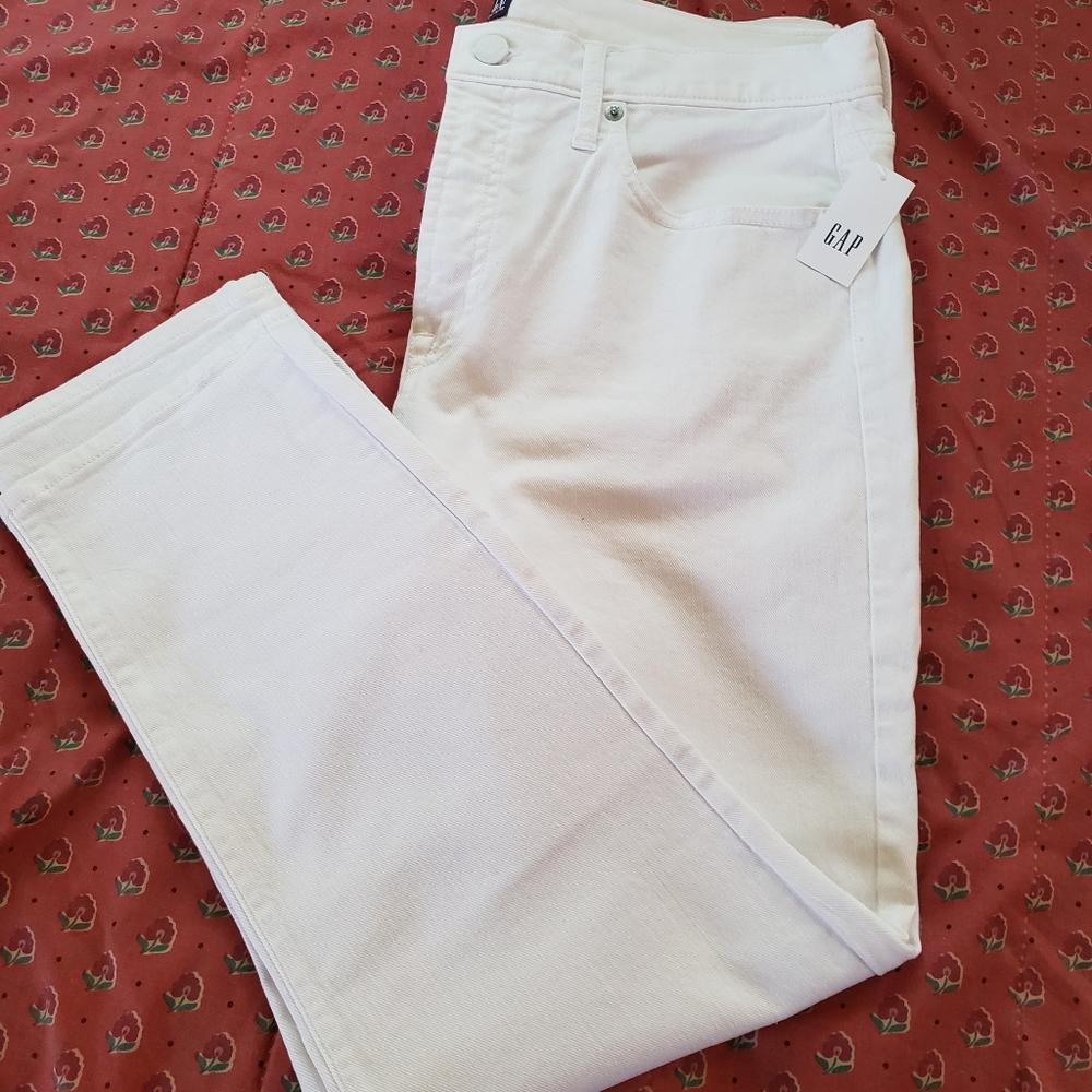 Womens Gap white denim Jeans
